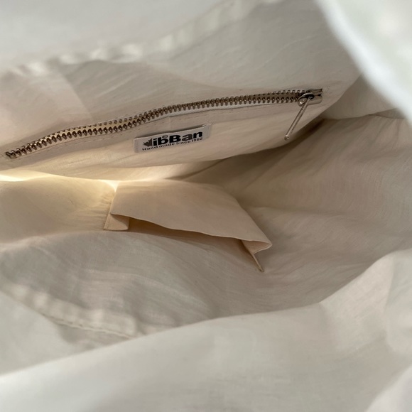 Straw & Cotton Bag from Anthropologie - Picture 7 of 10